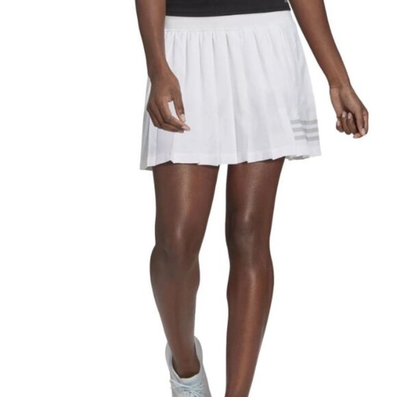 NEW Adidas White Club Pleated Tennis Skort Size XL - Picture 1 of 11